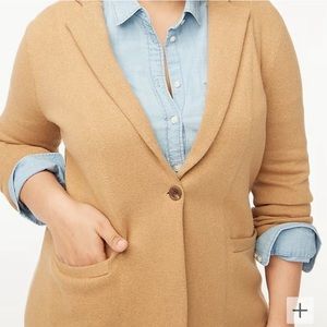 J. Crew Factory Schoolboy Sweater Blazer
